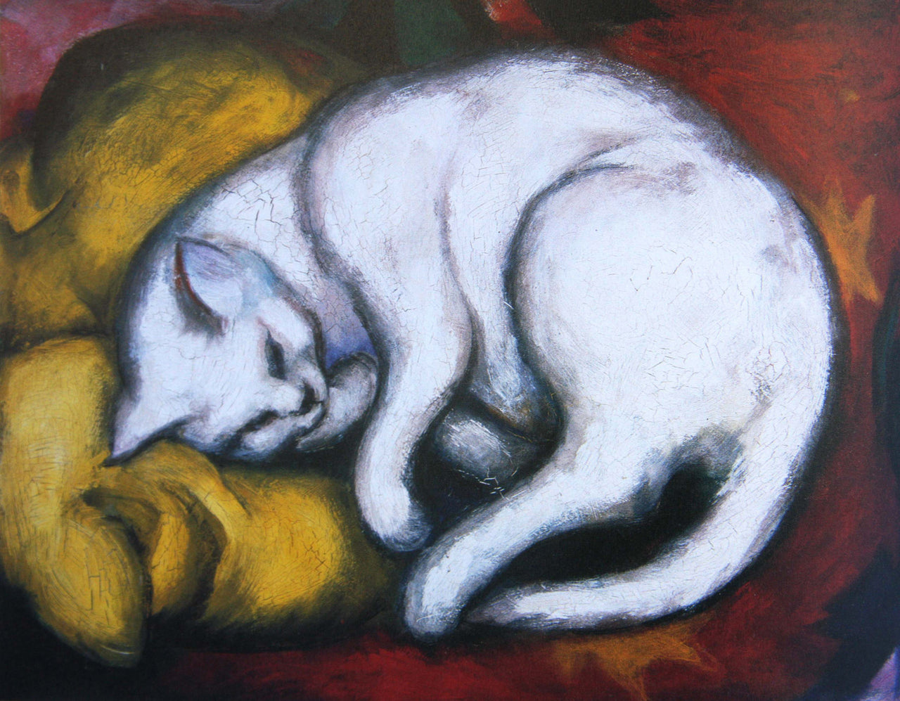 Franz Marc - The White Cat