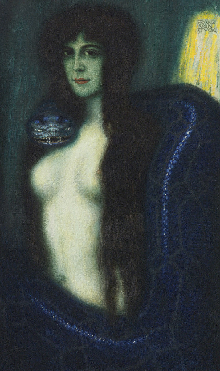 Franz Stuck - The Sin