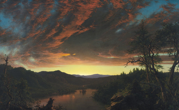 Frederic Church - Twilight in the Wilderness