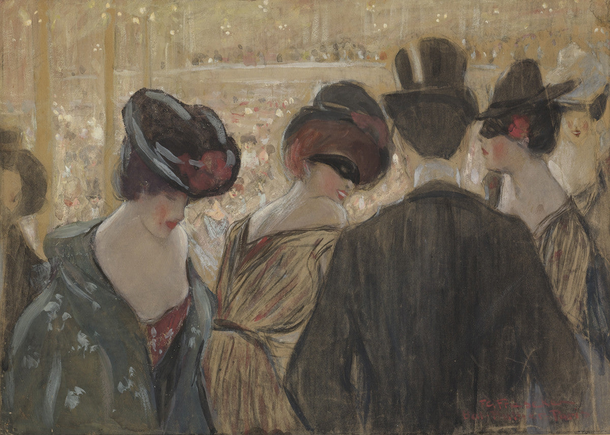 Frederick Carl Frieseke - Bal-Bullier, Paris