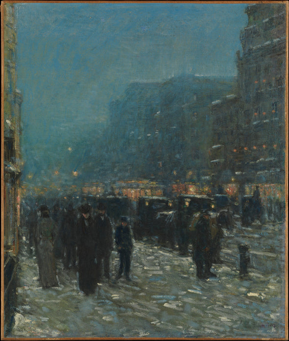 Frederick Childe Hassam - Broadway and 42nd Street