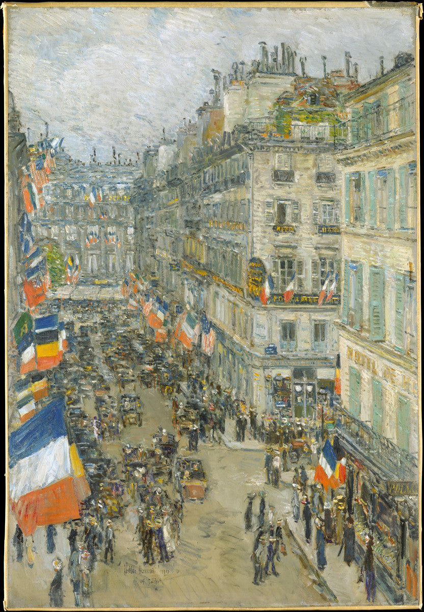 Frederick Childe Hassam - July Fourteenth, Rue Daunou