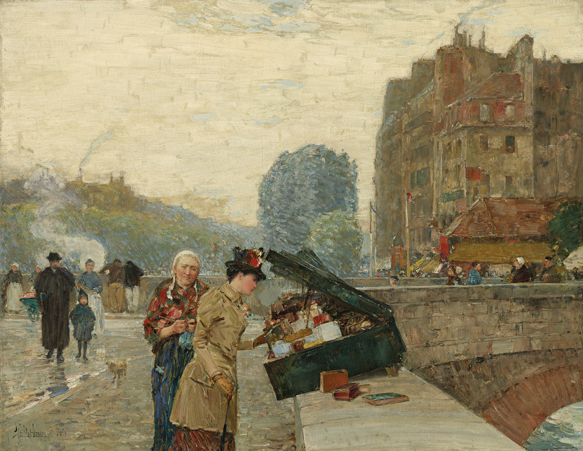 Frederick Childe Hassam - Quai St. Michel