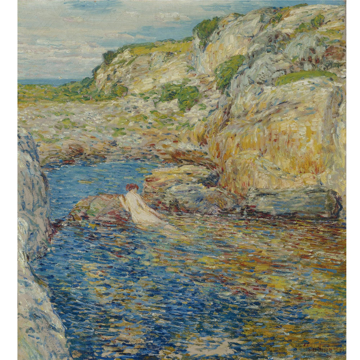 Frederick Childe Hassam - Rockweed Pool