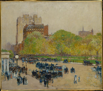 Frederick Childe Hassam - Spring Morning in the Heart of the City