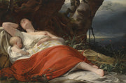 Friedrich von Amerling - Sleeping Fisherwoman