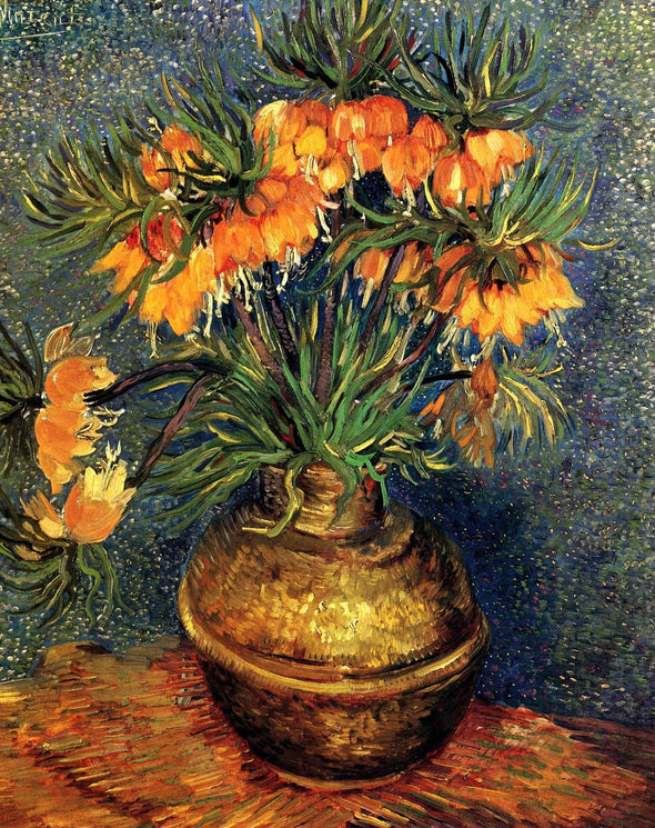Vincent van Gogh - Fritillaries in a Copper Vase