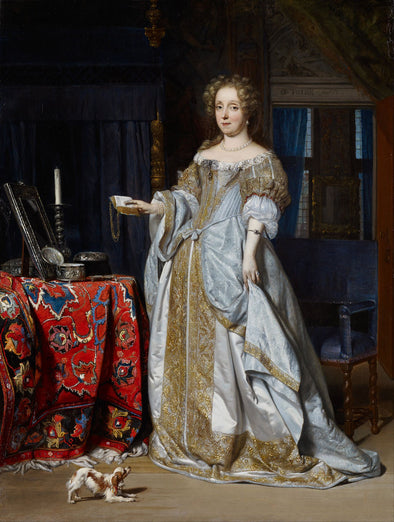 Gabriël Metsu - Portrait of a Lady