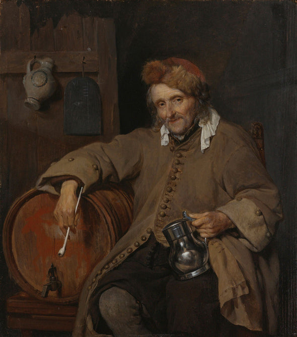 Gabriël Metsu - The Old Drinker