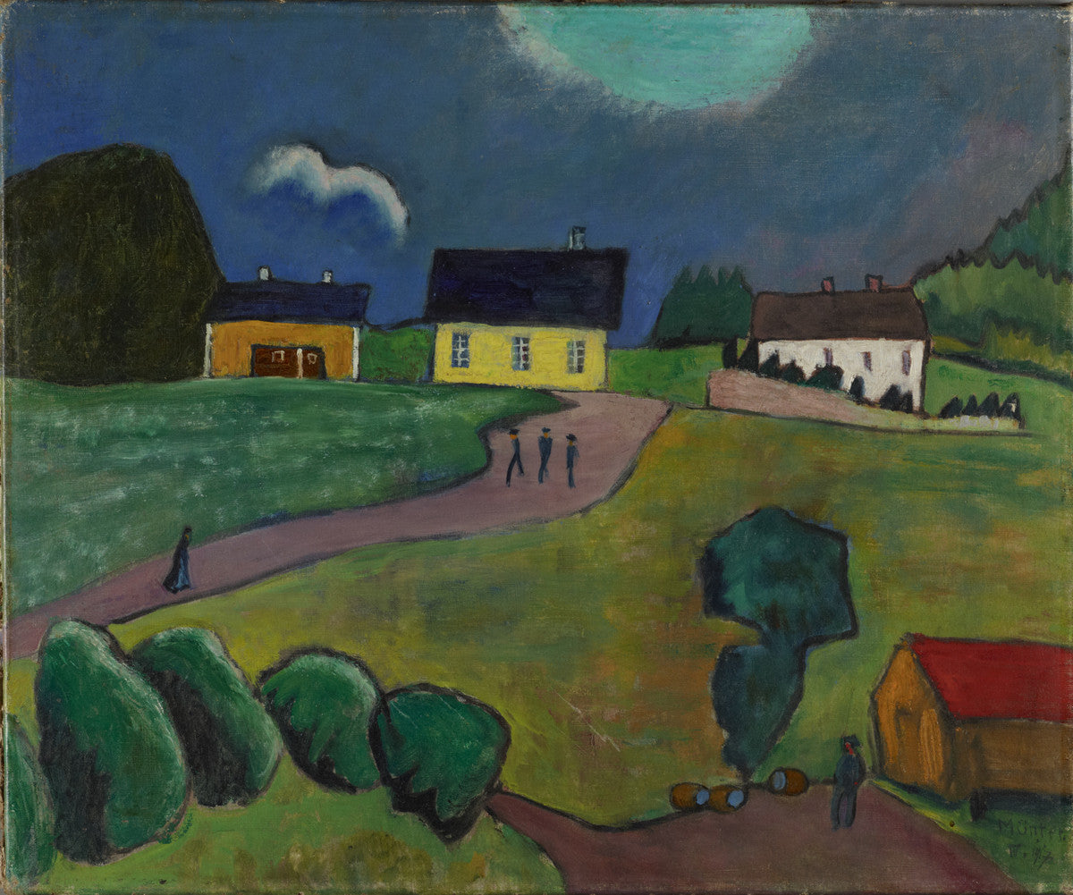 Gabriele Münter - From Norway (Tjellebotten)