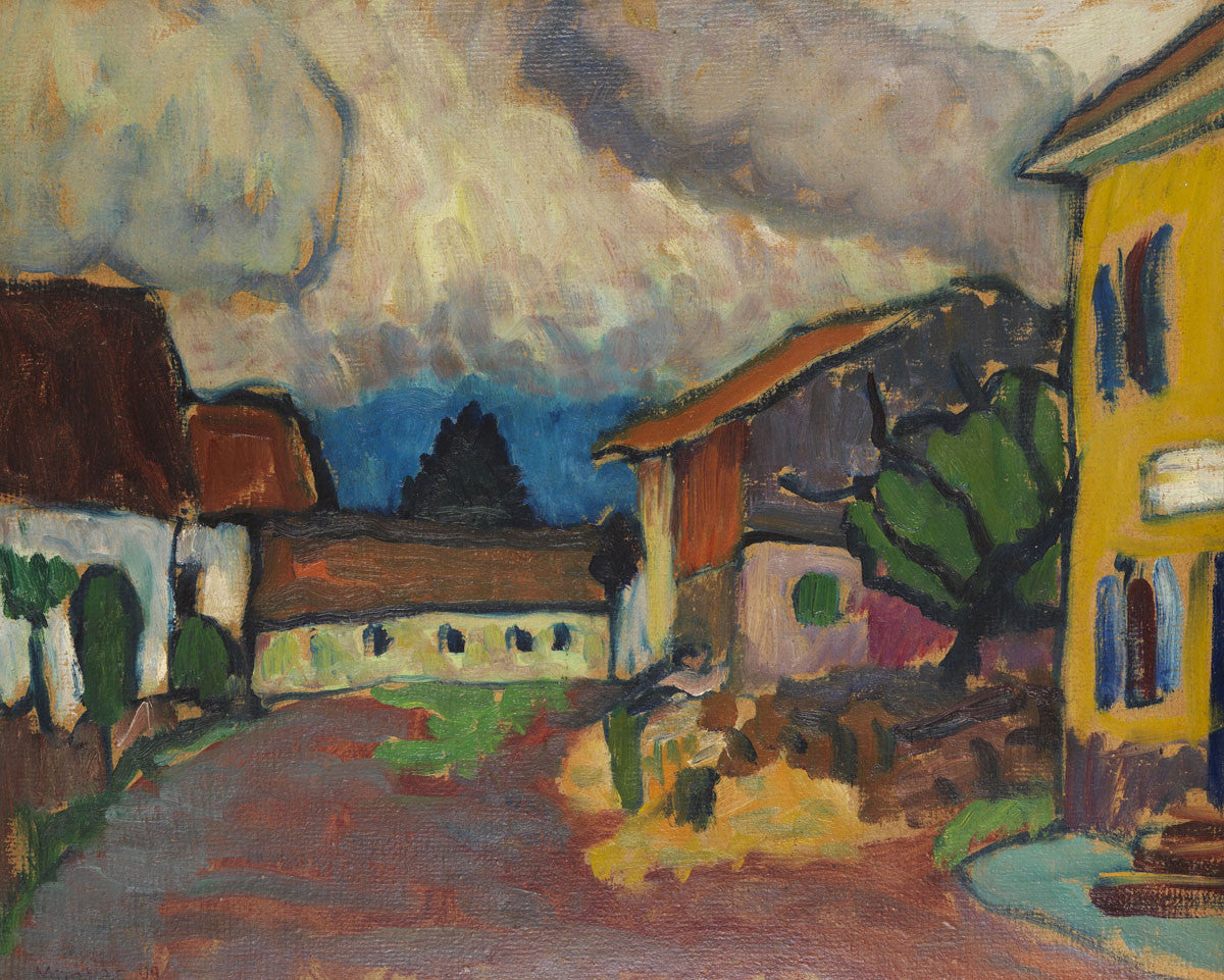 Gabriele Münter - Homestead In Murnau