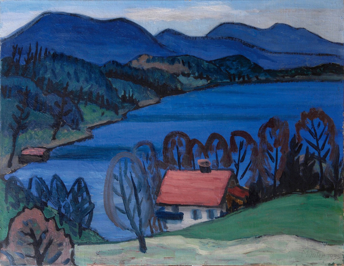 Gabriele Münter - See Am Ostertag-Reproduction-Get Custom Art