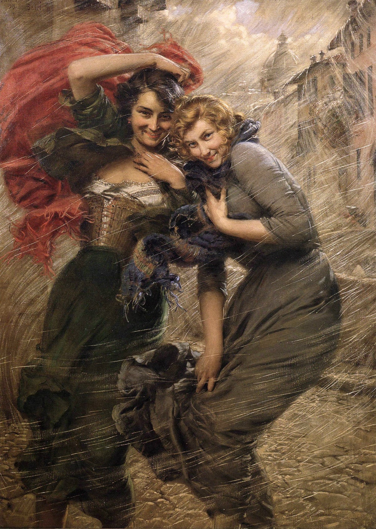 Gaetano Bellei - A Gust of Wind