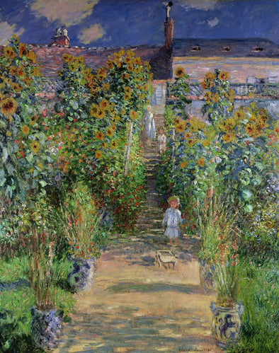 Monet - Garden at Vetheuil