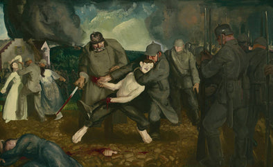 George Bellows - The Germans Arrive
