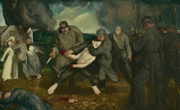George Bellows - The Germans Arrive