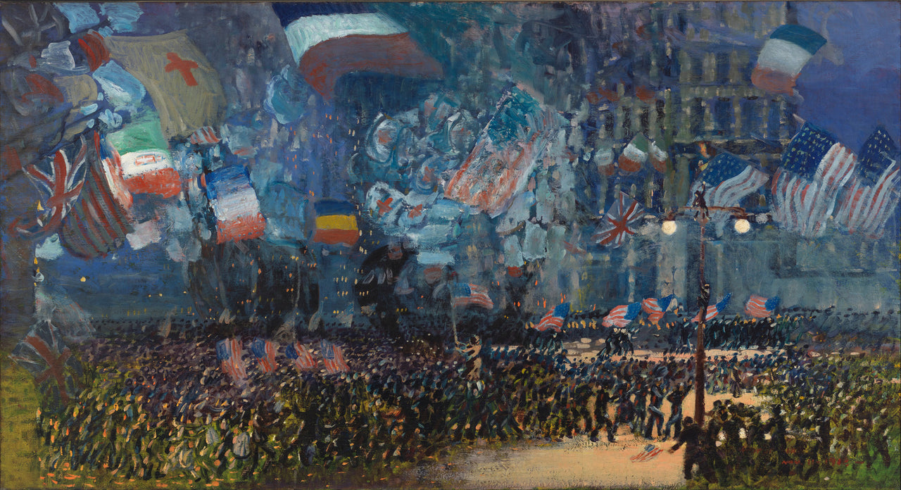 George Luks - Armistice Night-Reproduction-Get Custom Art