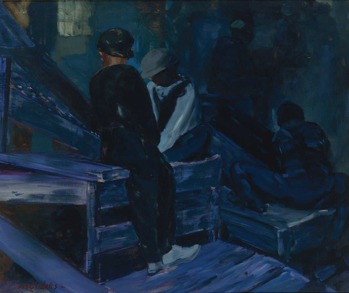 George Luks - The Breaker Boys-Reproduction-Get Custom Art