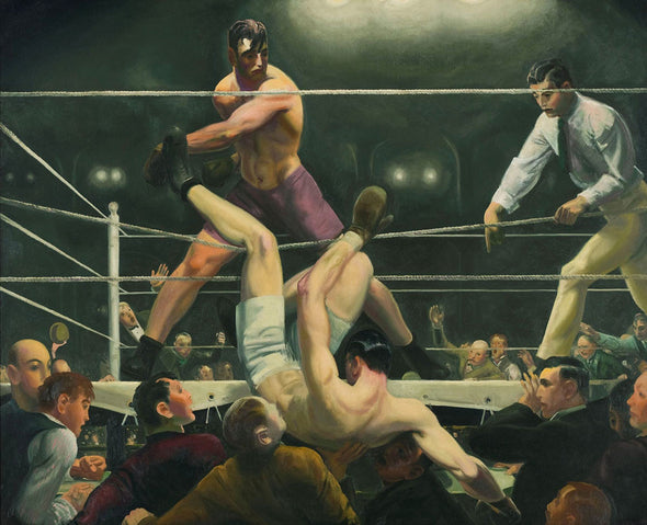 George Wesley Bellows - Dempsey and Firpo 1924