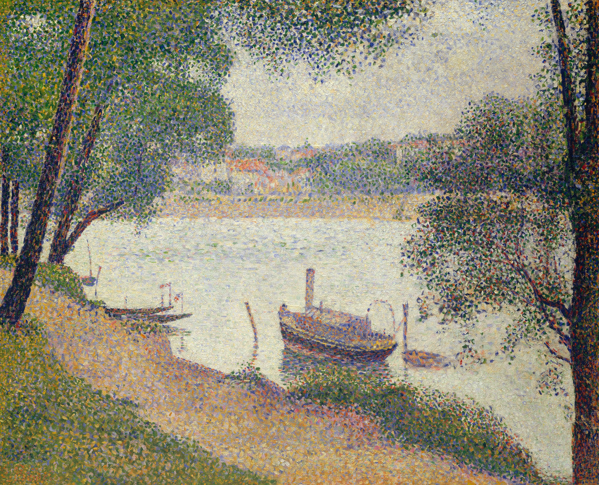 Georges Seurat - Gray Weather, Grande Jatte