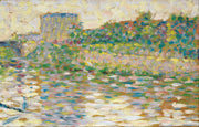 Georges Seurat - The Seine at Courbevoie