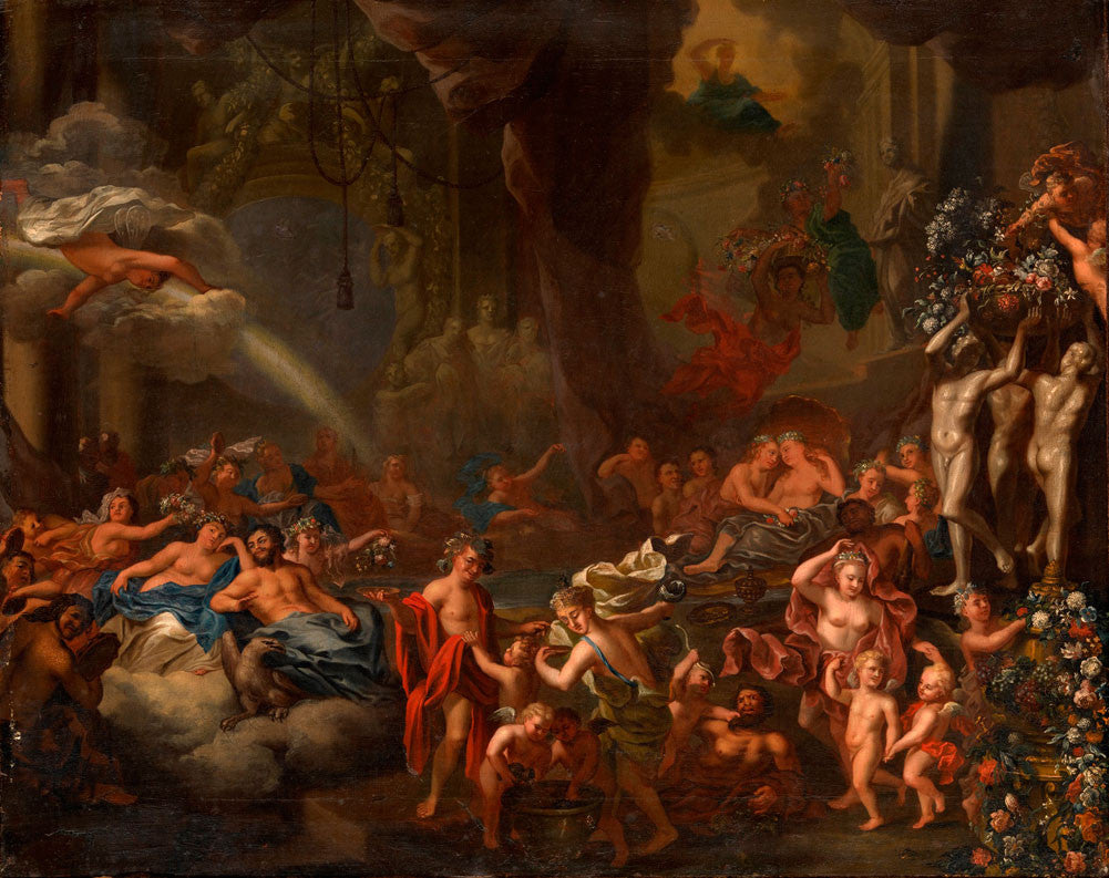 Gerard de Lairesse - Banquet of the Gods-Reproduction-Get Custom Art