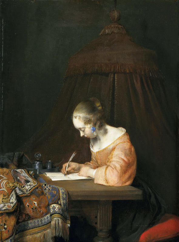 Gerard ter Borch - A Woman Writing a letter