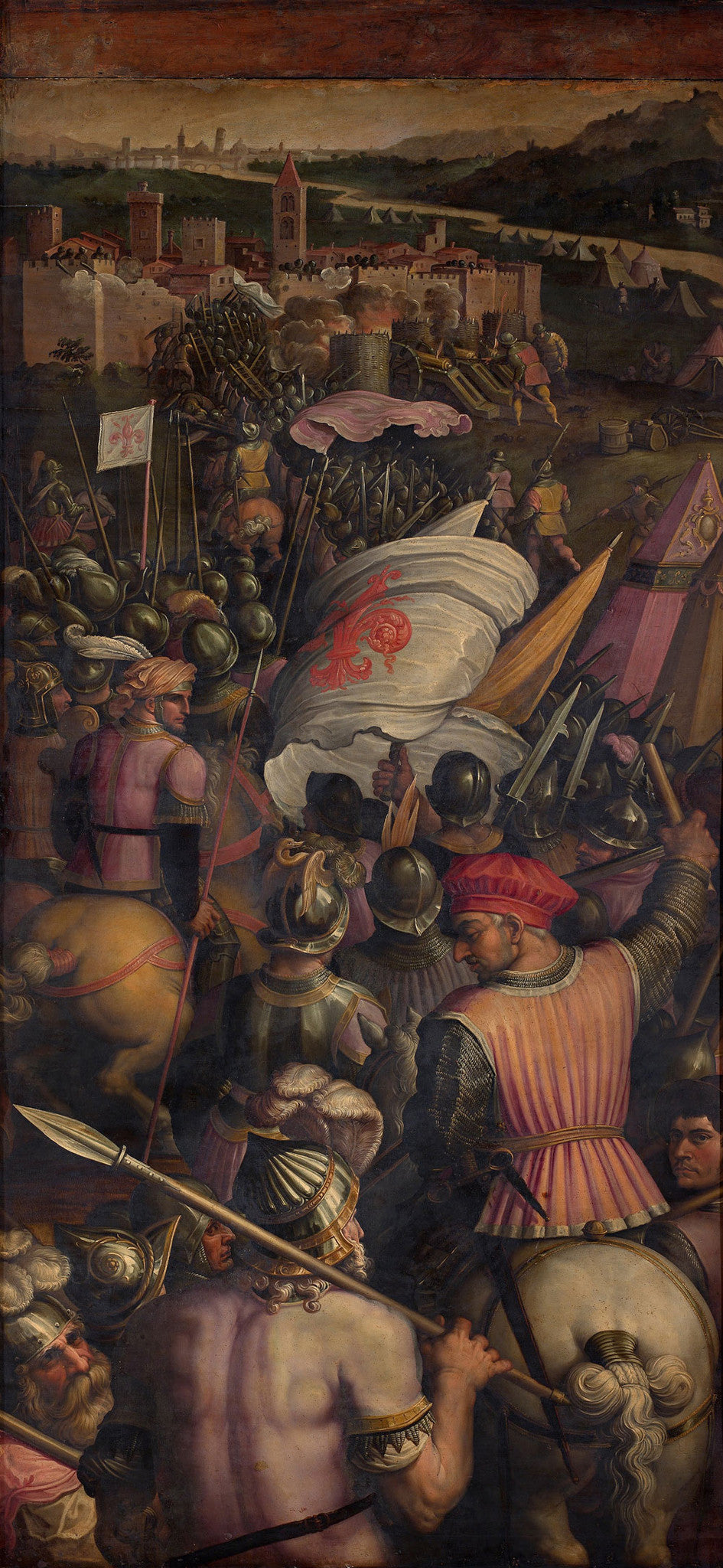 Giorgio Vasari - Capture of Cascina-Reproduction-Get Custom Art