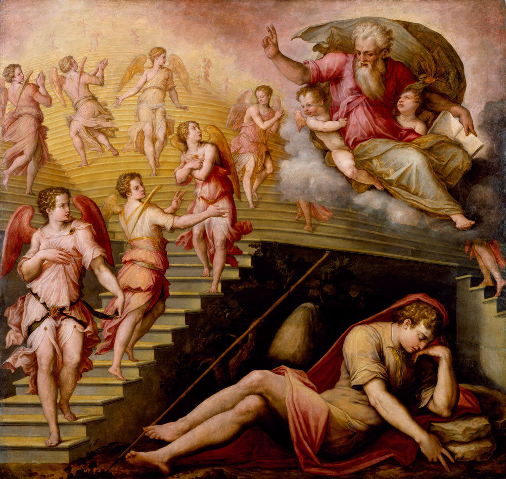 Giorgio Vasari - Jacob's Dream-Reproduction-Get Custom Art