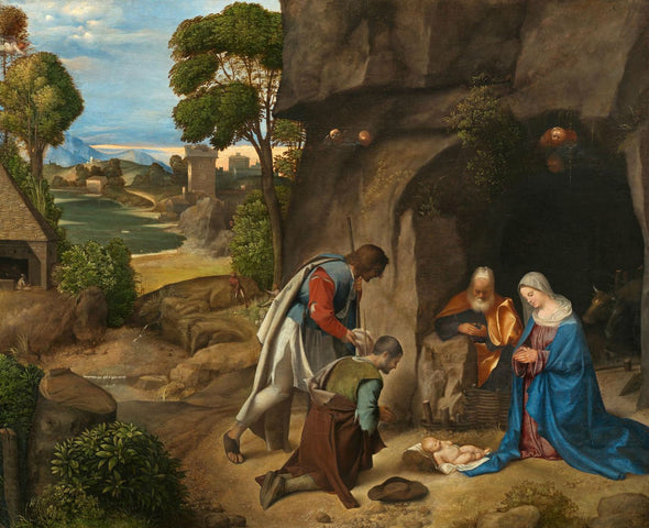 Giorgione - Adoration of The Shepherds