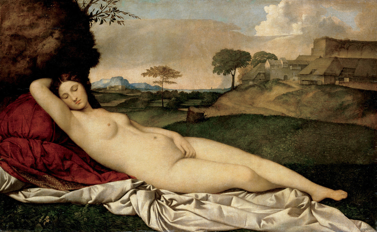 Giorgione - Sleeping Venus-Reproduction-Get Custom Art