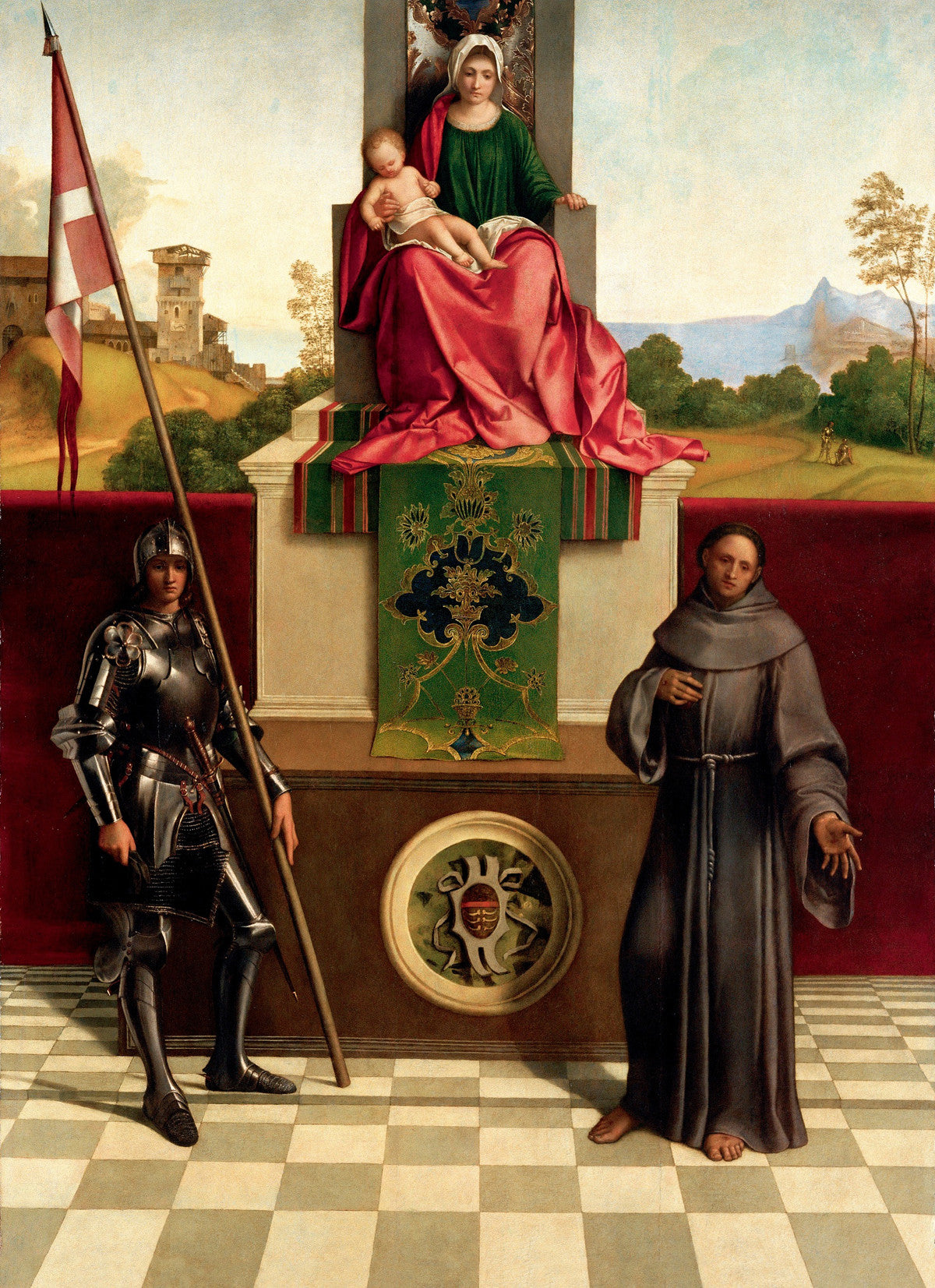 Giorgione - The Castelfranco Madonna-Reproduction-Get Custom Art