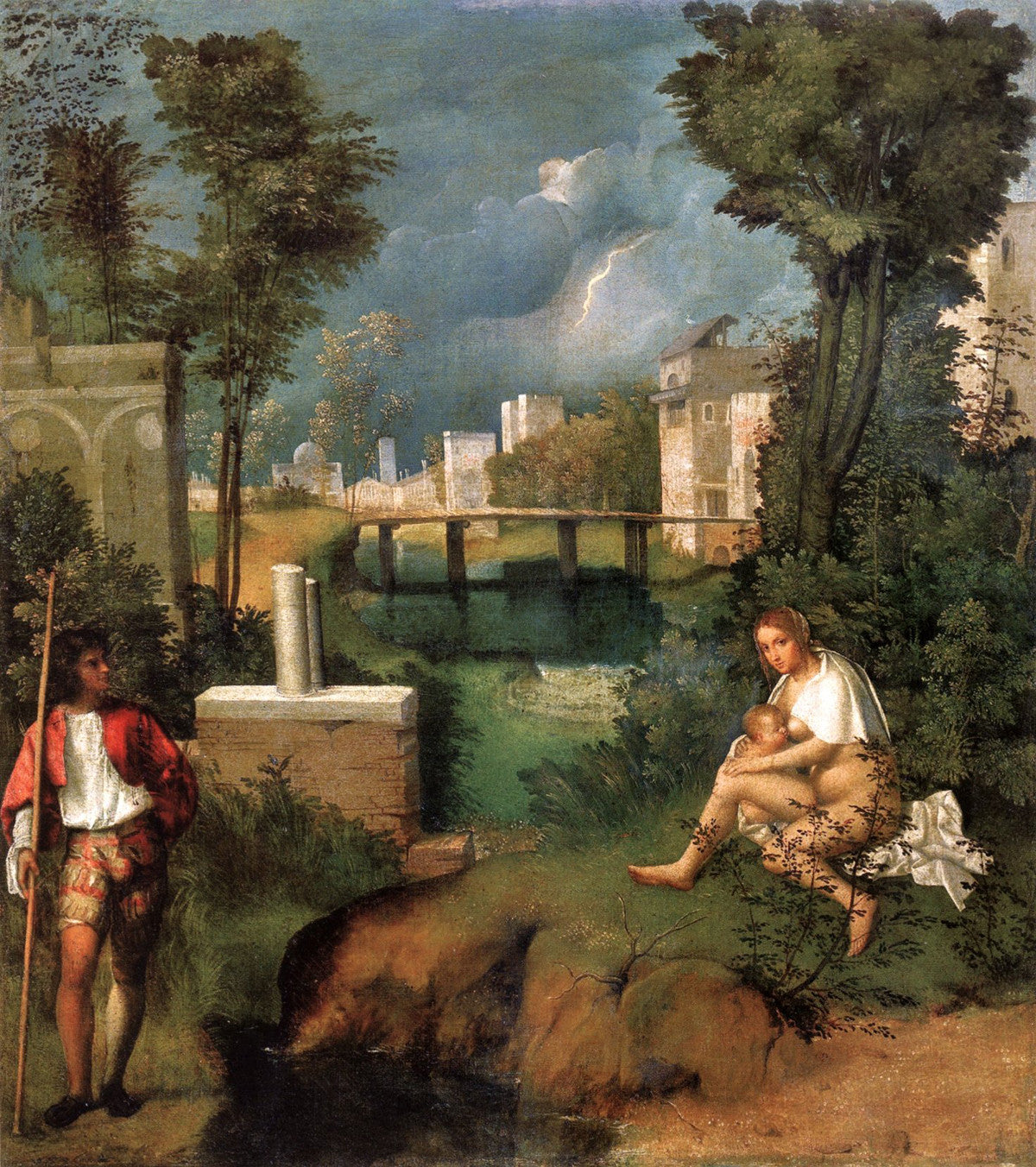Giorgione - The Tempest-Reproduction-Get Custom Art