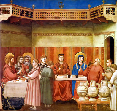 Giotto - The Wedding Feast at Cama
