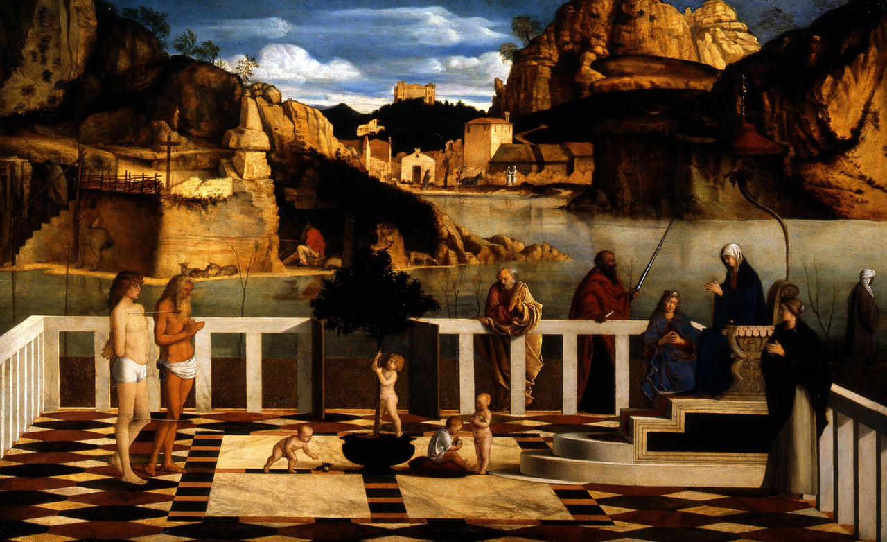 Giovanni Bellini - Holy Allegory-Reproduction-Get Custom Art