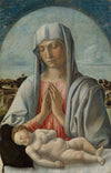 Giovanni Bellini - Madonna Adoring the Sleeping Child