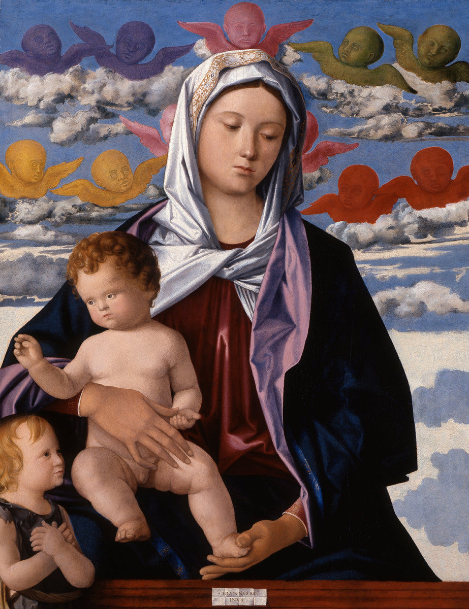 Giovanni Bellini - Madonna and Child-Reproduction-Get Custom Art