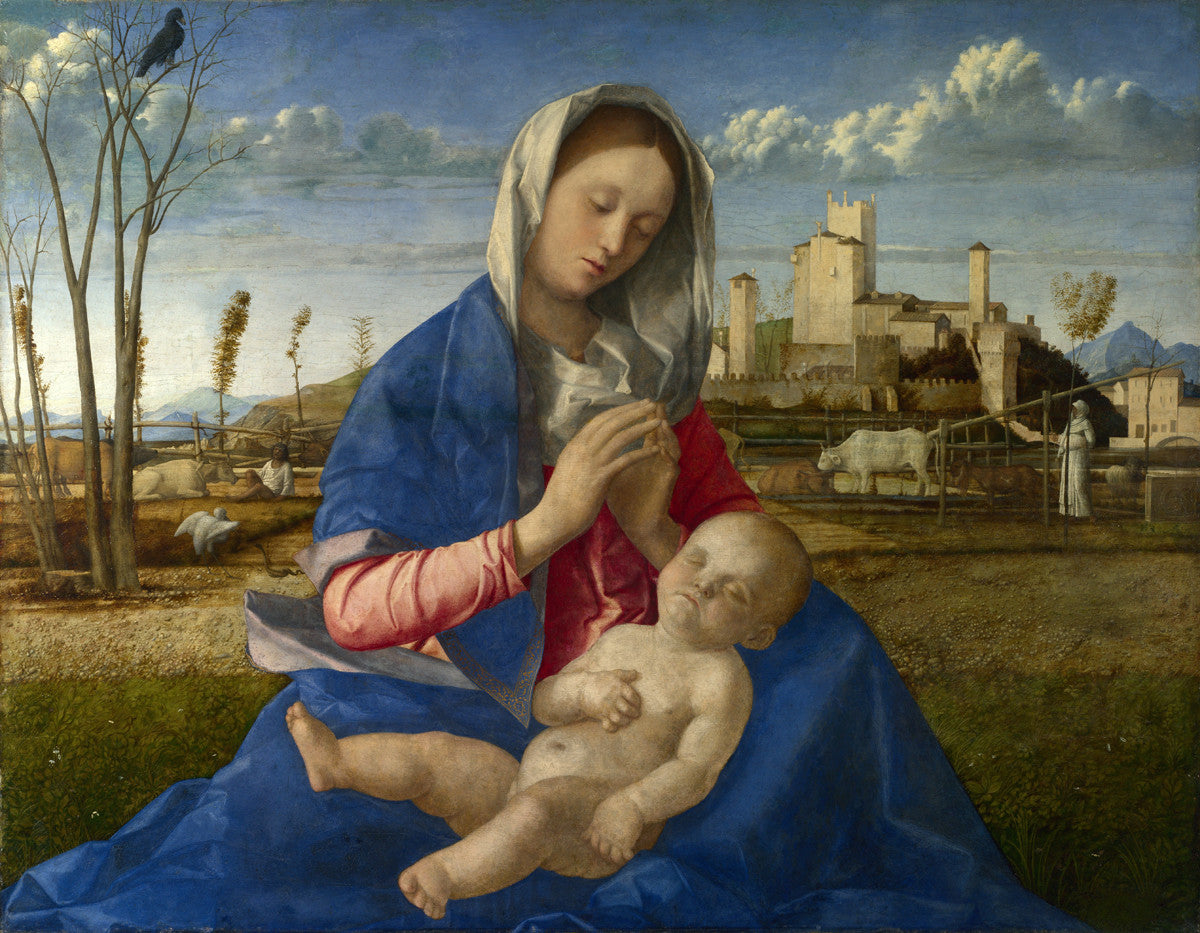 Giovanni Bellini - Madonna of the Meadow-Reproduction-Get Custom Art