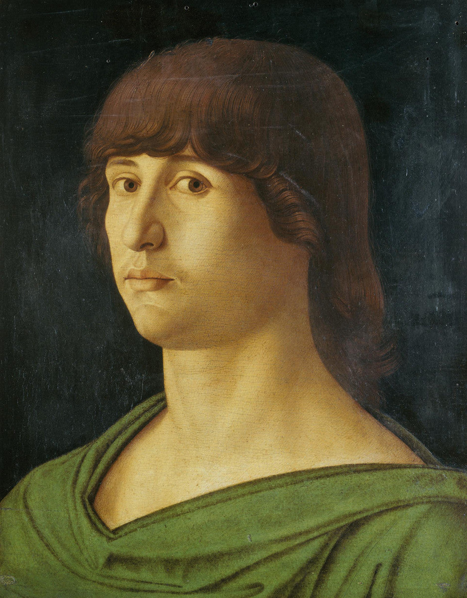 Giovanni Bellini - Ritratto di giovane (portrait of a youth)-Reproduction-Get Custom Art