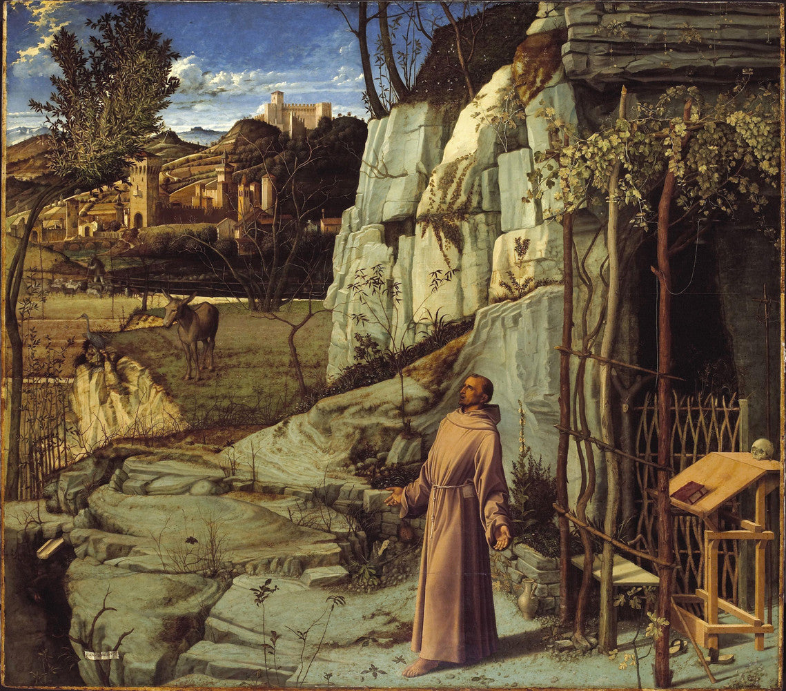 Giovanni Bellini - The Ecstasy of St. Francis-Reproduction-Get Custom Art