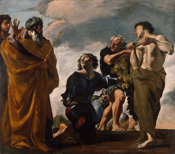 Giovanni Lanfranco - Moses and the Messengers from Canaan