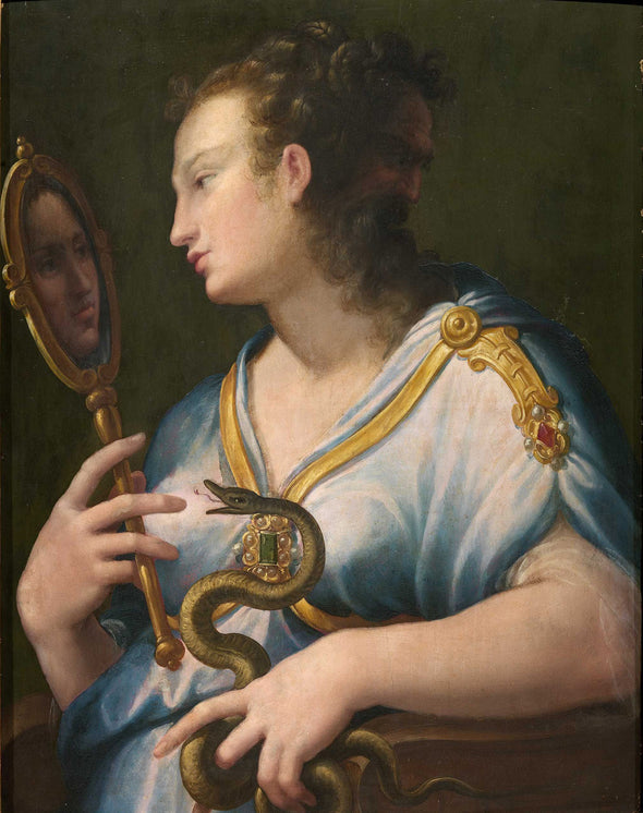 Girolamo Macchietti - Allegory of Prudence