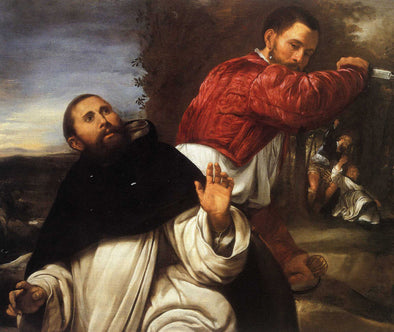 Girolamo Savoldo - The Death of St. Peter Martyr
