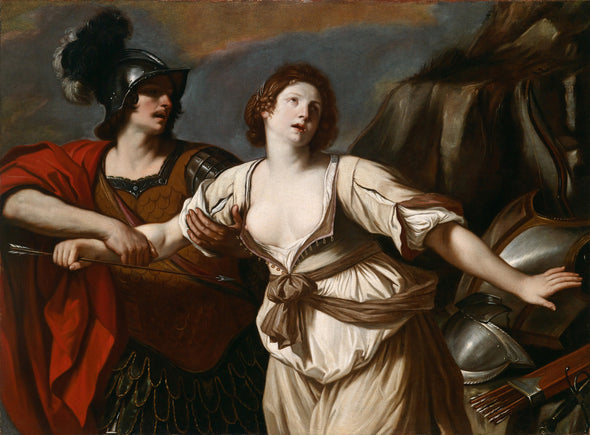 Guercino - Rinaldo Restraining Armida from Wounding Herself with an Arrow
