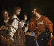 Guercino - Semiramis Receiving Word of the Revolt of Babylon