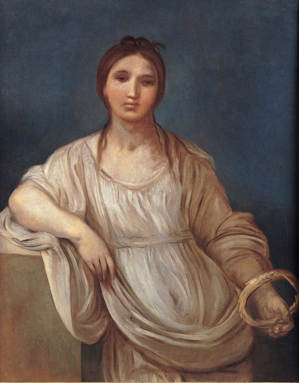 Guido Reni - Portrait of Girl with a Crown-Reproduction-Get Custom Art