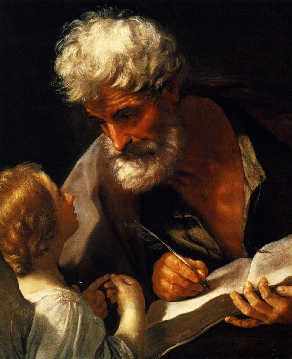 Guido Reni - Saint Matthew-Reproduction-Get Custom Art