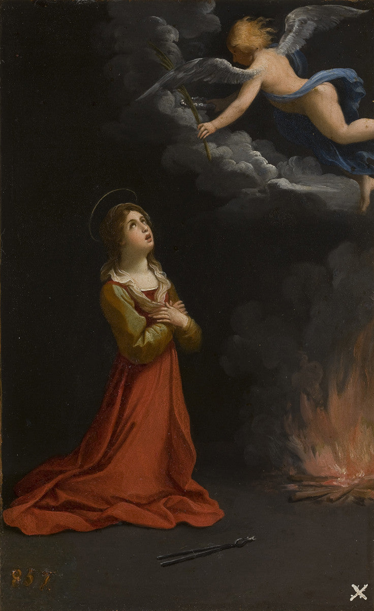 Guido Reni - Santa Apolonia en Oracion-Reproduction-Get Custom Art