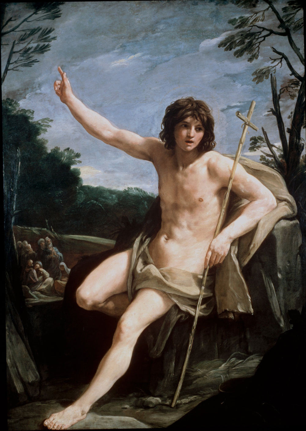 Guido Reni - Saint John the Baptist in the Wilderness-Reproduction-Get Custom Art