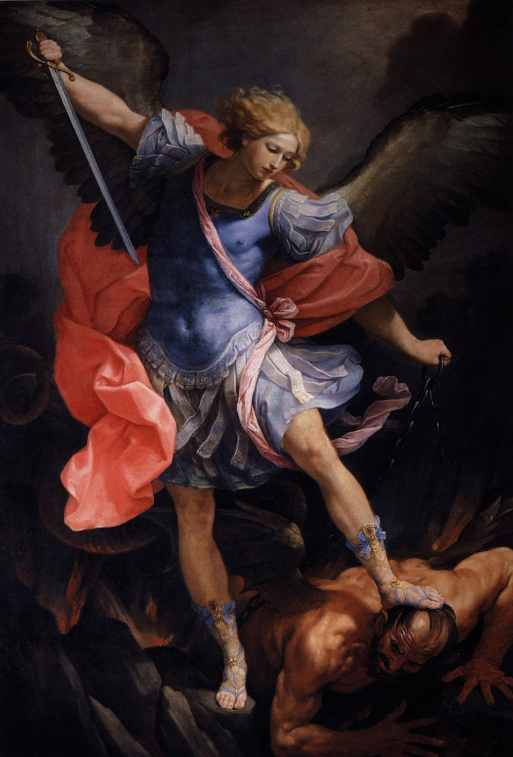 Guido Reni - The Archangel Michael defeating Satan-Reproduction-Get Custom Art
